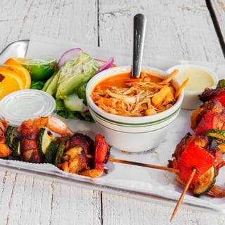 Camarones À La Brochetas