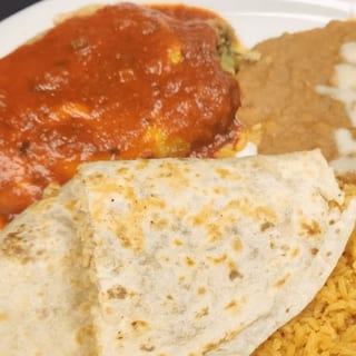 One Chile Relleno & One Quesadilla