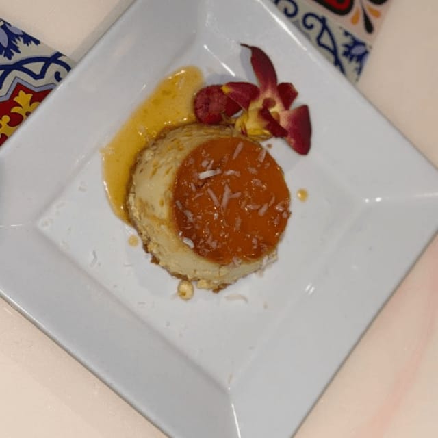 Coconut Flan.
