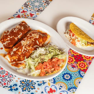One Burrito, One Chalupa, One Beef Taco & One Enchilada