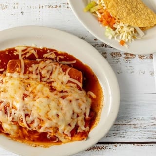 One Beef Taco, One Burrito & One Beef Enchilada