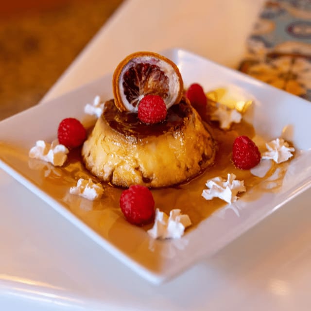 Flan.